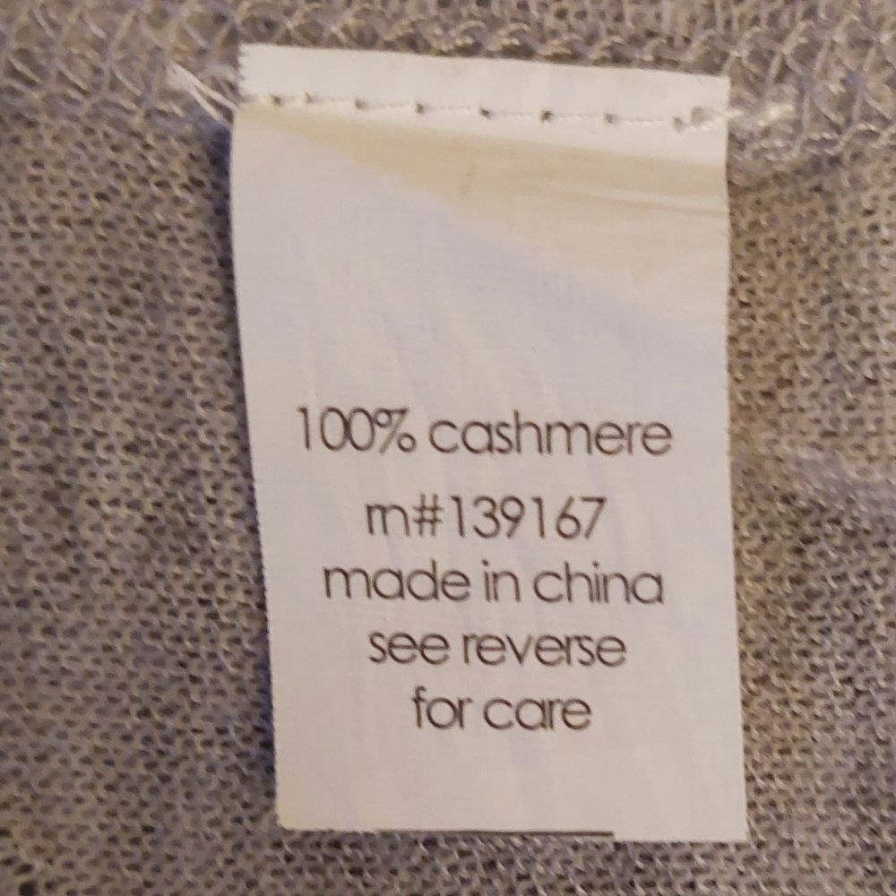 Cashmere 27 Miles Malibu gray blouse size XS - Picture 12 of 13